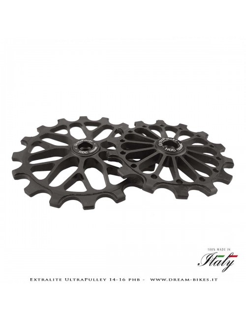 Extralite UltraPulley 14-16 PHB Pulegge Cambio 14-16 Denti Ultraleggere Sram 12V AXS T-Type