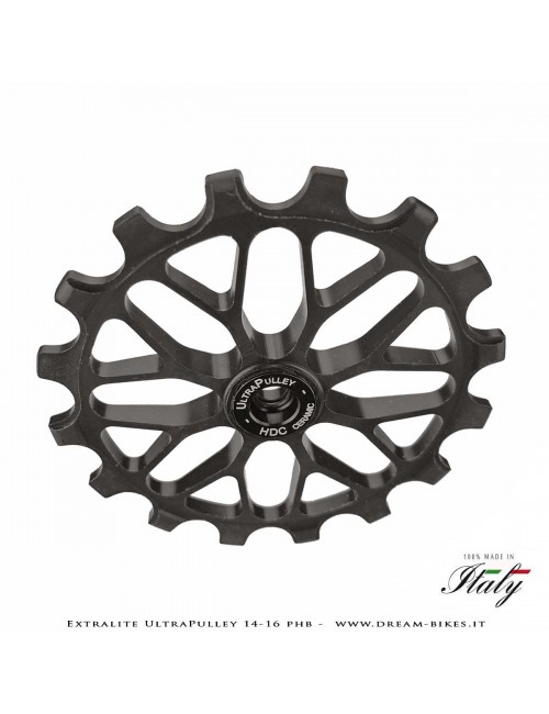 Extralite UltraPulley 14-16 PHB Pulegge Cambio 14-16 Denti Ultraleggere Sram 12V AXS T-Type