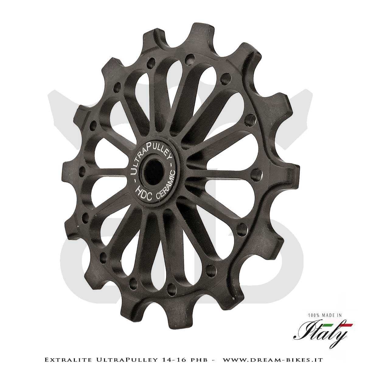Extralite UltraPulley 14-16 PHB Ultralight 14-16 Teeth Rear Derailleur Jockey Wheels For Sram 12s AXS T-Type
