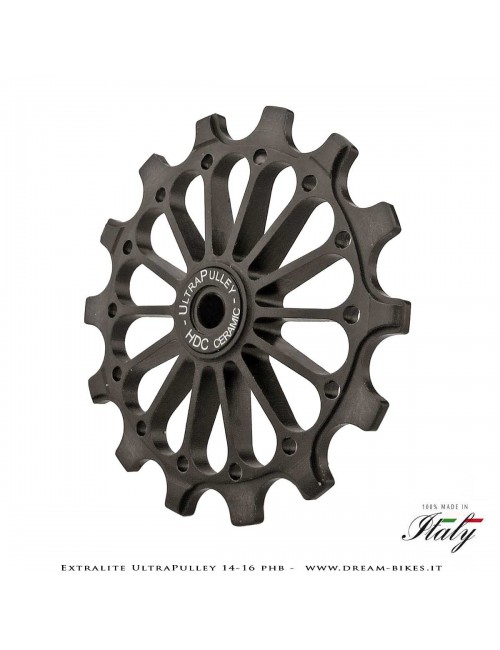 Extralite UltraPulley 14-16 PHB Pulegge Cambio 14-16 Denti Ultraleggere Sram 12V AXS T-Type