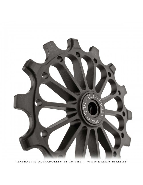 Extralite UltraPulley 14-16 PHB Pulegge Cambio 14-16 Denti Ultraleggere Sram 12V AXS T-Type
