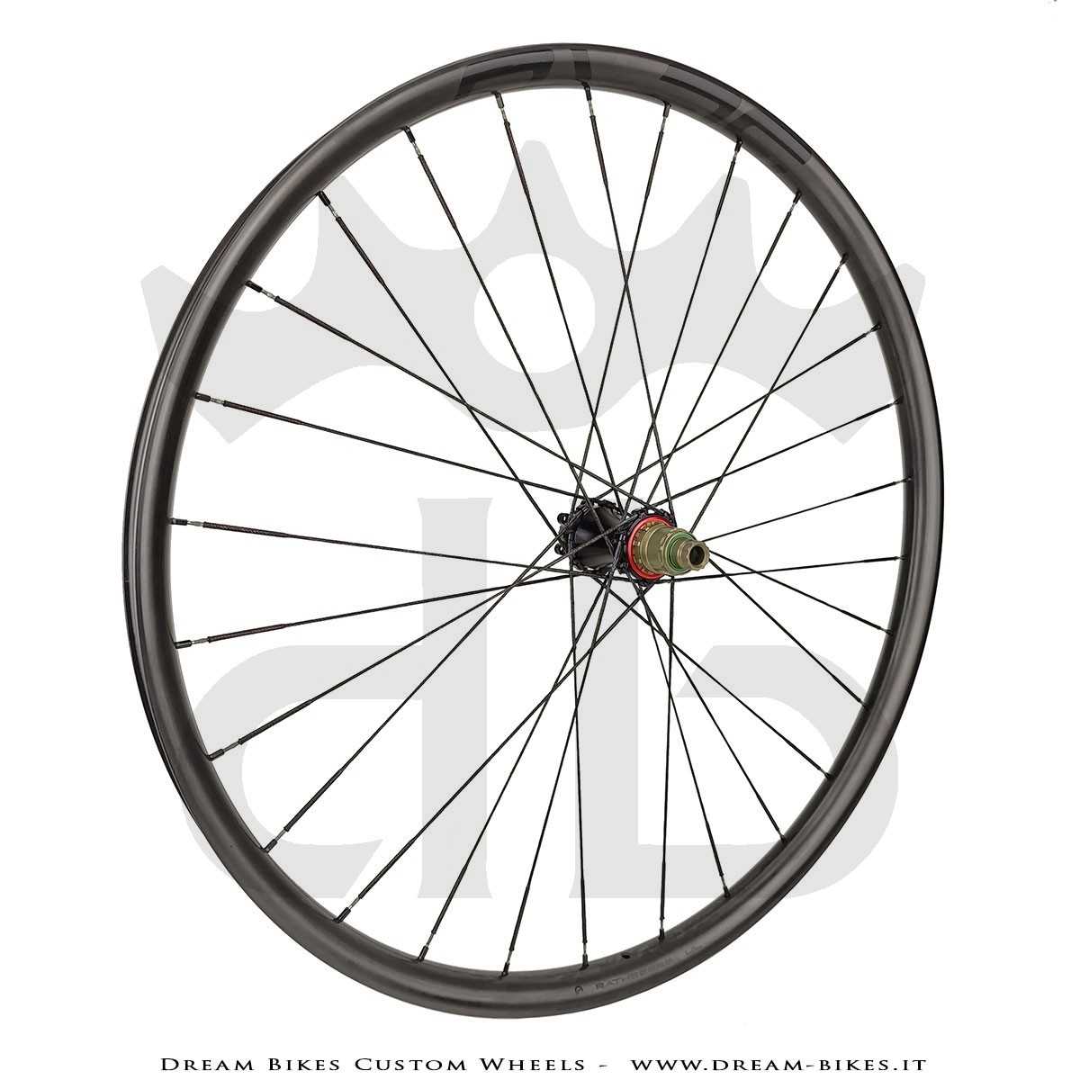 Ruote 29" PORTE (ex BERG) Rathe 30.6 XC UL - Extralite HyperBoost3 - Berd Dyneema - 895 gr.