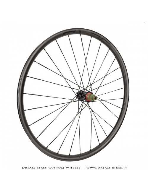 Ruote 29" PORTE (ex BERG) Rathe 30.6 XC UL - Extralite HyperBoost3 - Berd Dyneema - 895 gr.