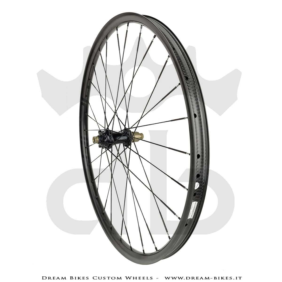 Ruote 29" PORTE (ex BERG) Rathe 30.6 XC UL - Extralite HyperBoost3 - Berd Dyneema - 895 gr.