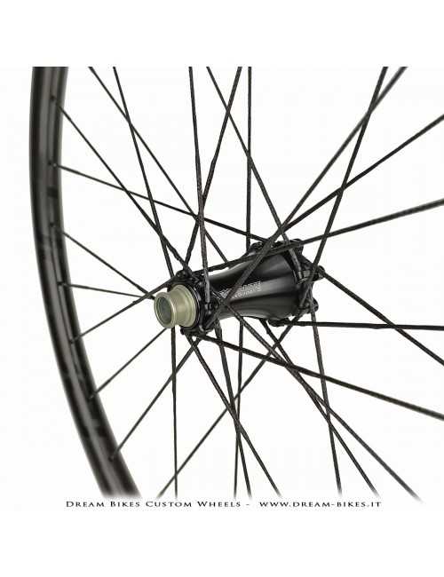 Ruote 29" PORTE (ex BERG) Rathe 30.6 XC UL - Extralite HyperBoost3 - Berd Dyneema - 895 gr.