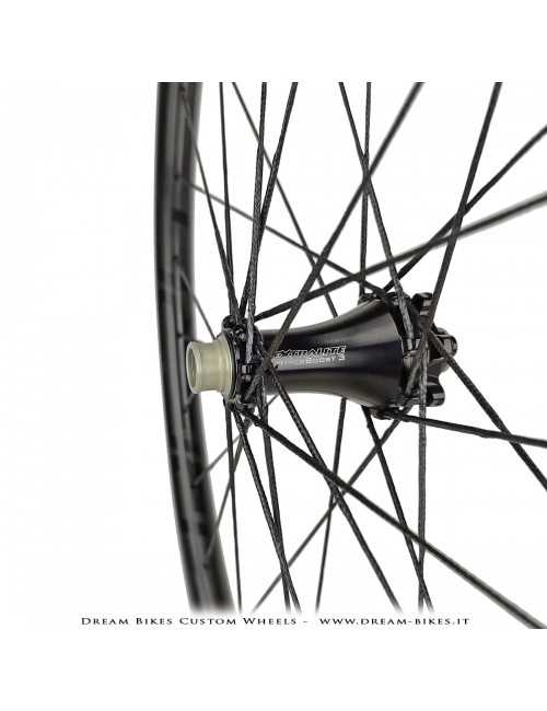 Ruote 29" PORTE (ex BERG) Rathe 30.6 XC UL - Extralite HyperBoost3 - Berd Dyneema - 895 gr.
