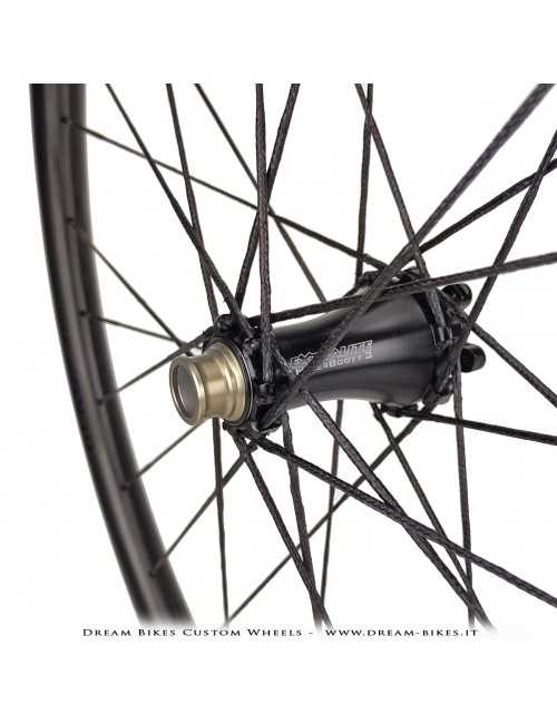 Ruote 29" PORTE (ex BERG) Rathe 30.6 XC UL - Extralite HyperBoost3 - Berd Dyneema - 895 gr.
