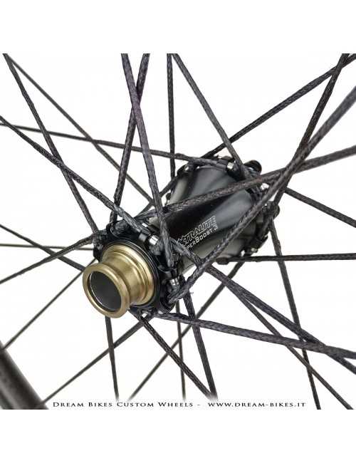 Ruote 29" PORTE (ex BERG) Rathe 30.6 XC UL - Extralite HyperBoost3 - Berd Dyneema - 895 gr.