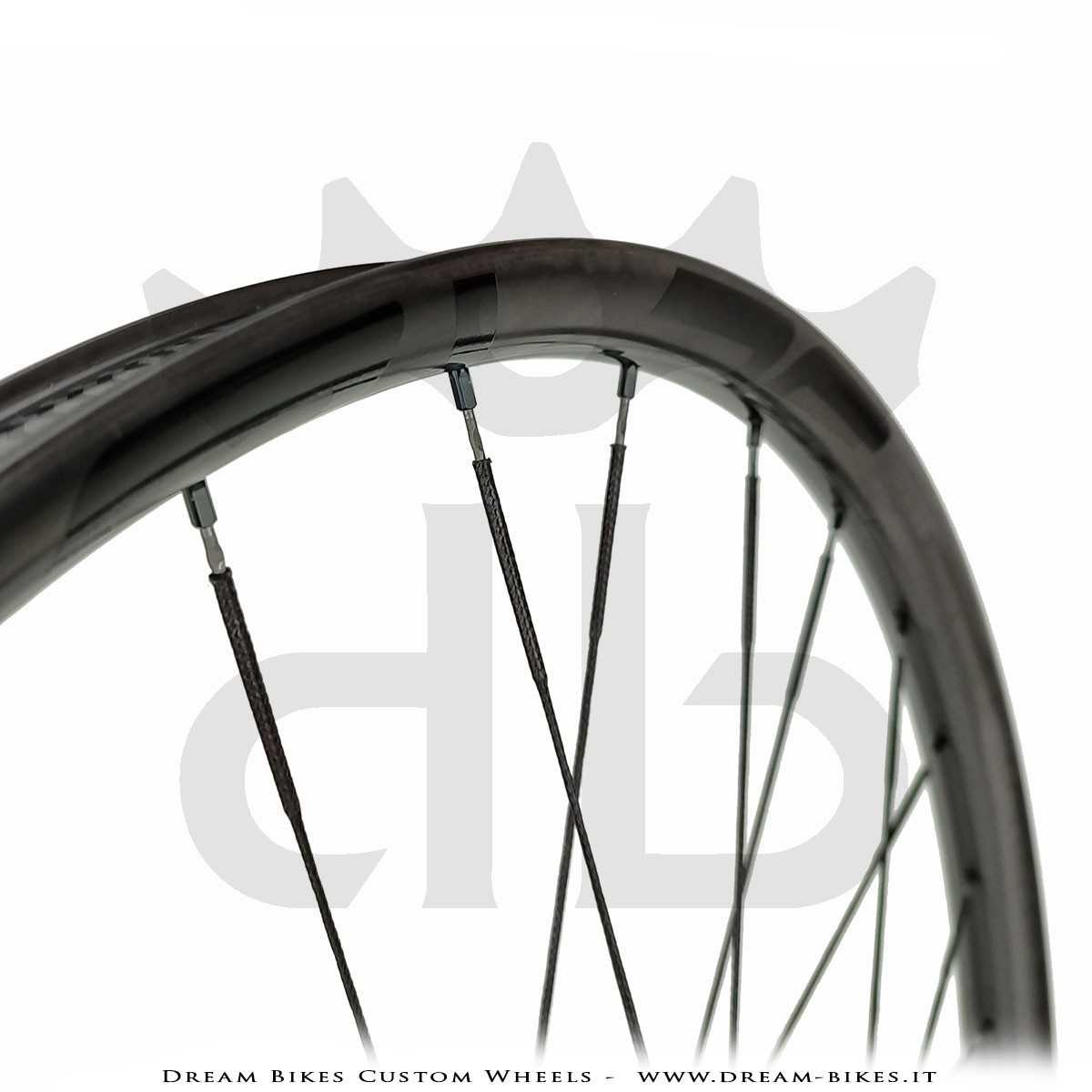 Ruote 29" PORTE (ex BERG) Rathe 30.6 XC UL - Extralite HyperBoost3 - Berd Dyneema - 895 gr.