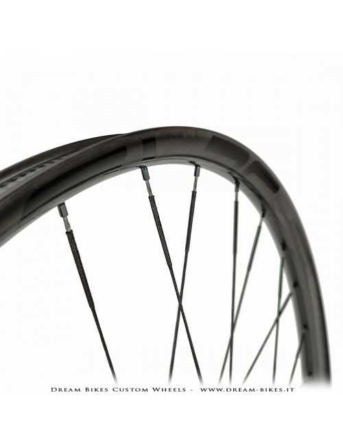 Ruote 29" PORTE (ex BERG) Rathe 30.6 XC UL - Extralite HyperBoost3 - Berd Dyneema - 895 gr.
