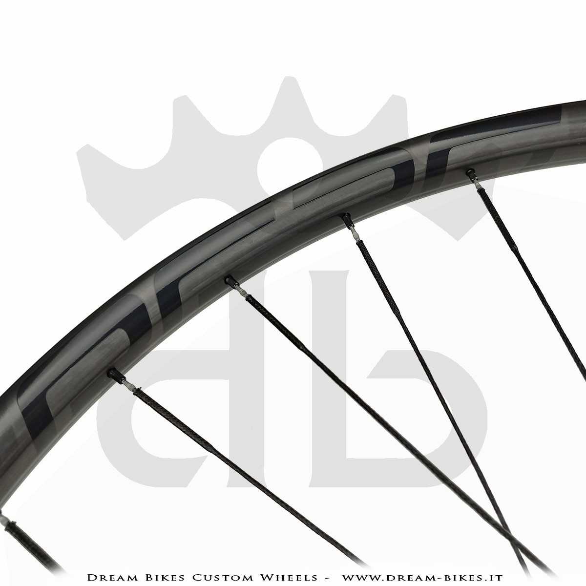 Ruote 29" PORTE (ex BERG) Rathe 30.6 XC UL - Extralite HyperBoost3 - Berd Dyneema - 895 gr.
