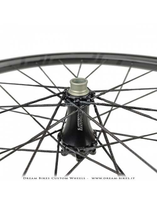 Ruote 29" PORTE (ex BERG) Rathe 30.6 XC UL - Extralite HyperBoost3 - Berd Dyneema - 895 gr.