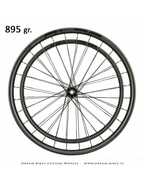 Ruote 29" PORTE (ex BERG) Rathe 30.6 XC UL - Extralite HyperBoost3 - Berd Dyneema - 895 gr.