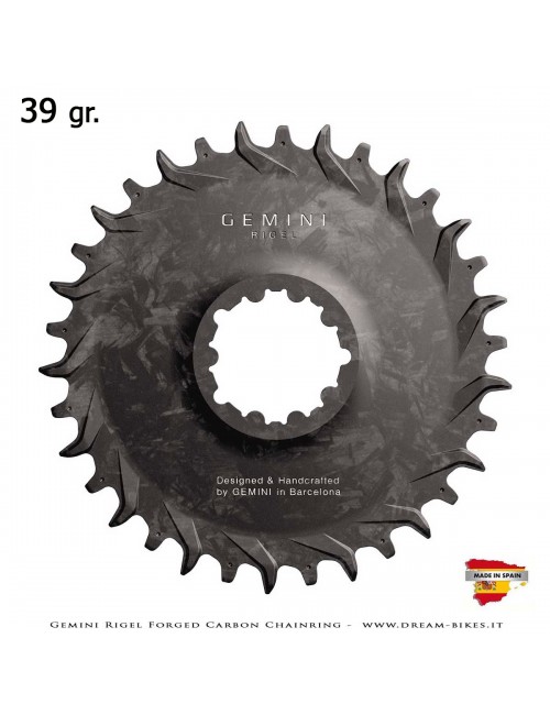 Gemini Rigel Corona MTB Direct Mount (Offset 3 mm) Ultraleggera In Carbonio Forgiato, da 39 gr.