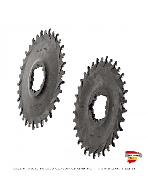 Gemini Rigel Corona MTB Direct Mount (Offset 3 mm) Ultraleggera In Carbonio Forgiato, da 39 gr.