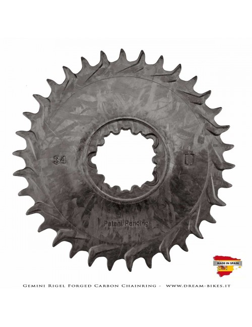 Gemini Rigel Corona MTB Direct Mount (Offset 3 mm) Ultraleggera In Carbonio Forgiato, da 39 gr.