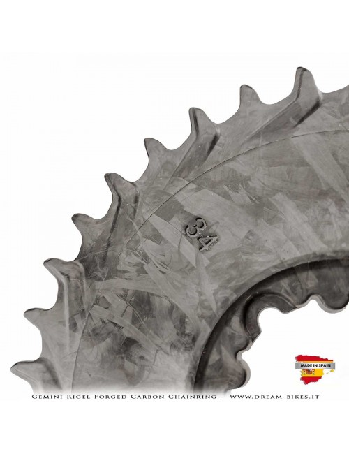 Gemini Rigel Corona MTB Direct Mount (Offset 3 mm) Ultraleggera In Carbonio Forgiato, da 39 gr.