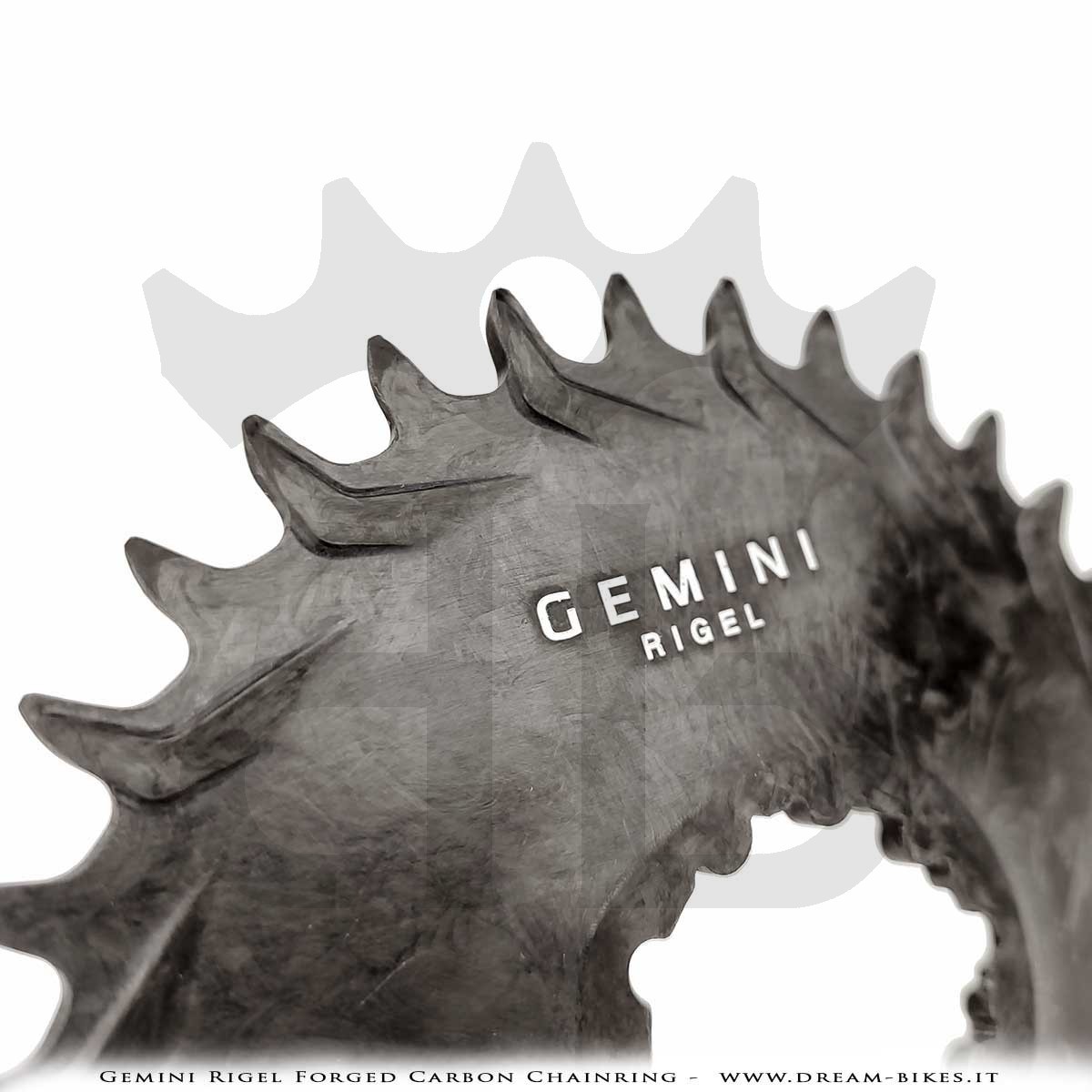 Gemini Rigel Corona MTB Direct Mount (Offset 3 mm) Ultraleggera In Carbonio Forgiato, da 39 gr.