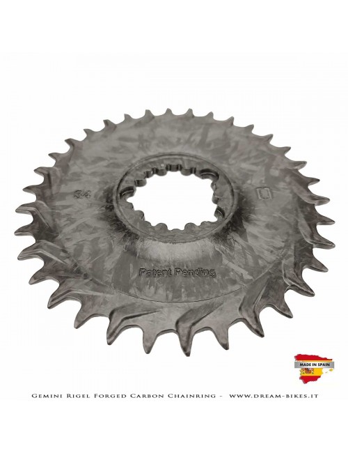 Gemini Rigel Corona MTB Direct Mount (Offset 3 mm) Ultraleggera In Carbonio Forgiato, da 39 gr.