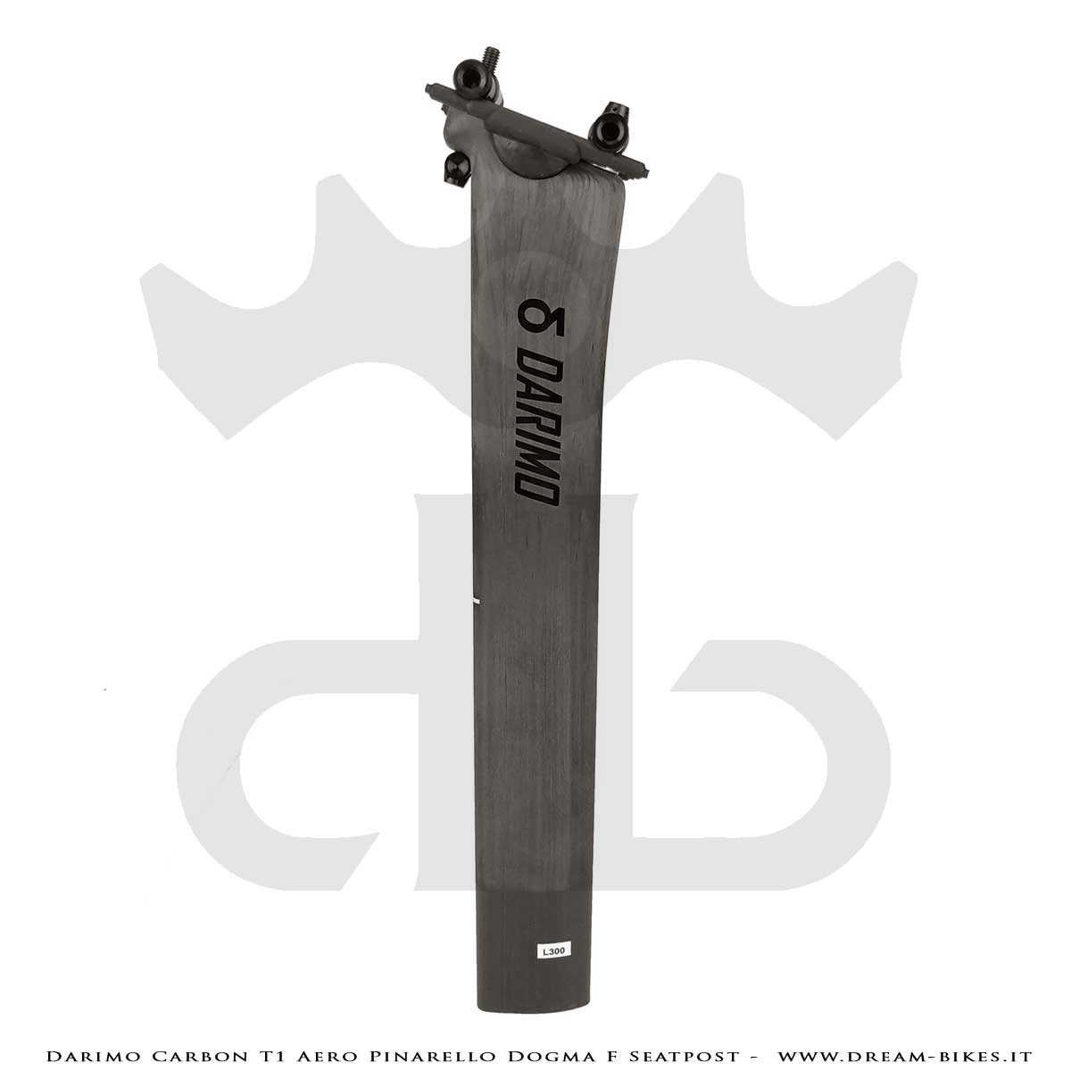 Darimo Carbon T1 Aero Pinarello Dogma F Reggisella Ultraleggero Straight (0 mm) - Setback (-15 mm)