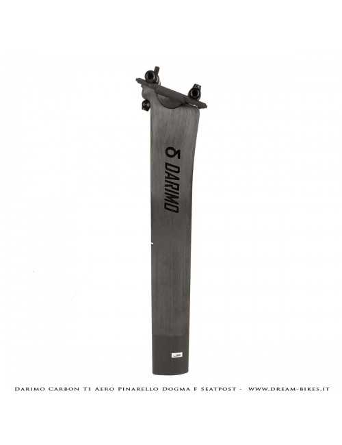 Darimo Carbon T1 Aero Pinarello Dogma F Ultralight Seatpost Straight (0 mm) - Setback (-15 mm)