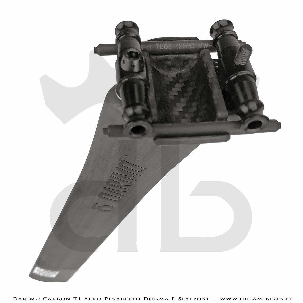 Darimo Carbon T1 Aero Pinarello Dogma F Reggisella Ultraleggero Straight (0 mm) - Setback (-15 mm)