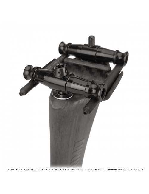Darimo Carbon T1 Aero Pinarello Dogma F Ultralight Seatpost Straight (0 mm) - Setback (-15 mm)