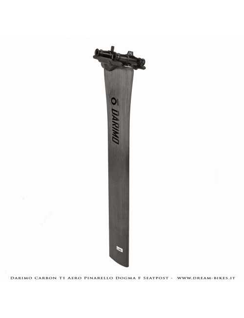 Darimo Carbon T1 Aero Pinarello Dogma F Reggisella Ultraleggero Straight (0 mm) - Setback (-15 mm)