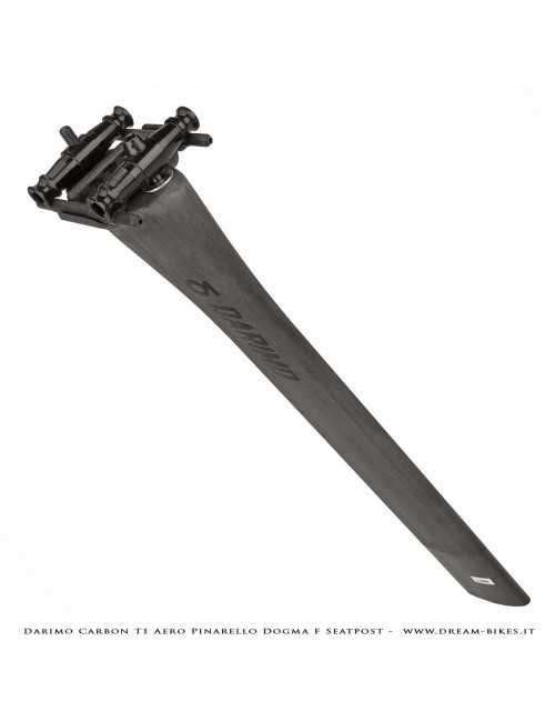 Darimo Carbon T1 Aero Pinarello Dogma F Ultralight Seatpost Straight (0 mm) - Setback (-15 mm)