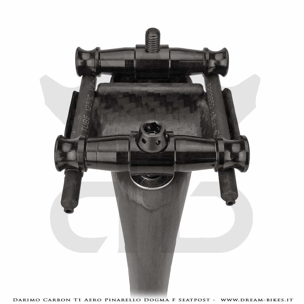Darimo Carbon T1 Aero Pinarello Dogma F Reggisella Ultraleggero Straight (0 mm) - Setback (-15 mm)