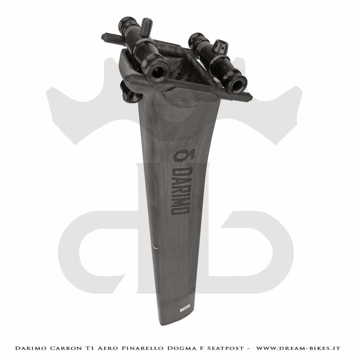 Darimo Carbon T1 Aero Pinarello Dogma F Reggisella Ultraleggero Straight (0 mm) - Setback (-15 mm)