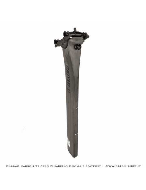 Darimo Carbon T1 Aero Pinarello Dogma F Ultralight Seatpost Straight (0 mm) - Setback (-15 mm)