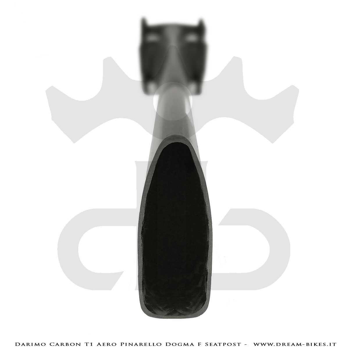 Darimo Carbon T1 Aero Pinarello Dogma F Reggisella Ultraleggero Straight (0 mm) - Setback (-15 mm)