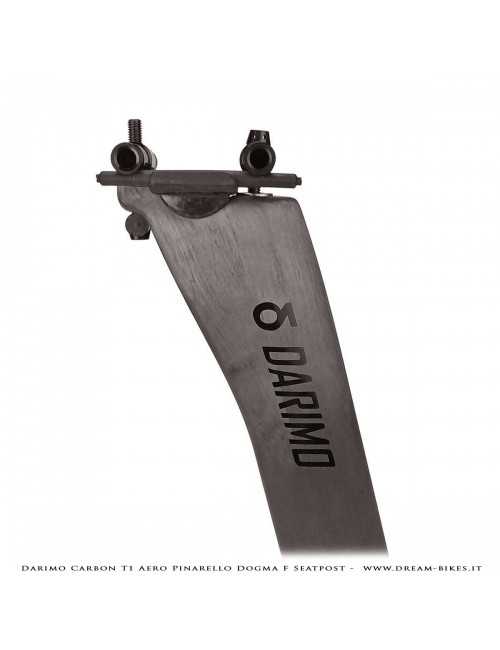 Darimo Carbon T1 Aero Pinarello Dogma F Ultralight Seatpost Straight (0 mm) - Setback (-15 mm)