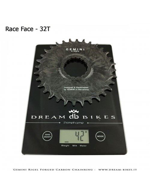 Gemini Rigel Corona MTB Direct Mount (Offset 3 mm) Ultraleggera In Carbonio Forgiato, da 39 gr.