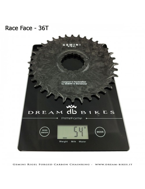 Gemini Rigel Corona MTB Direct Mount (Offset 3 mm) Ultraleggera In Carbonio Forgiato, da 39 gr.