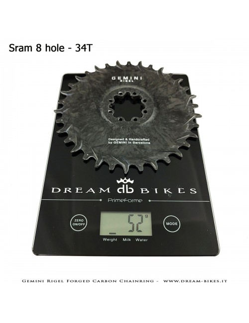 Gemini Rigel Corona MTB Direct Mount (Offset 3 mm) Ultraleggera In Carbonio Forgiato, da 39 gr.