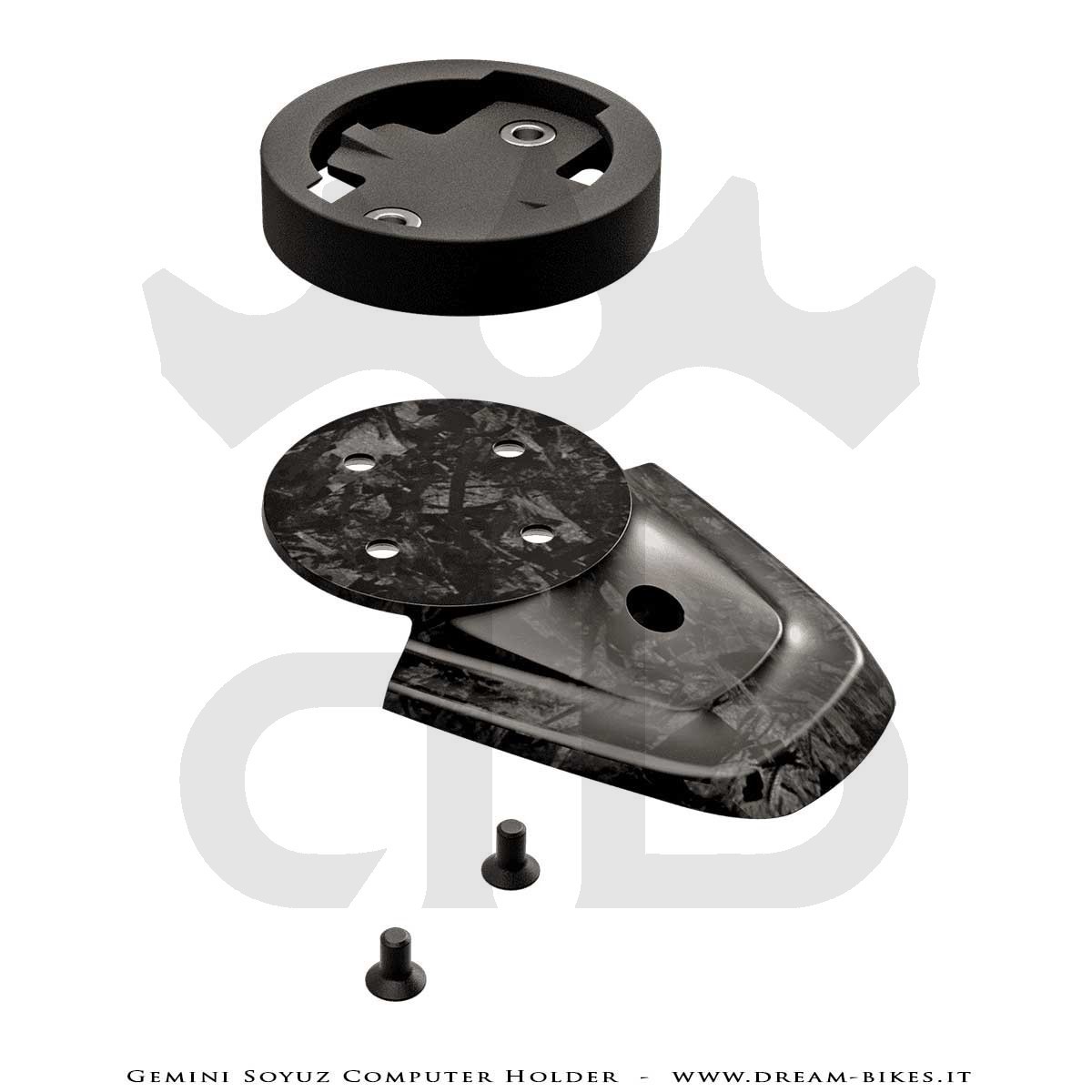 Gemini SOYUZ Supporto Computer Garmin Per Manubrio Integrato PRÖPUS