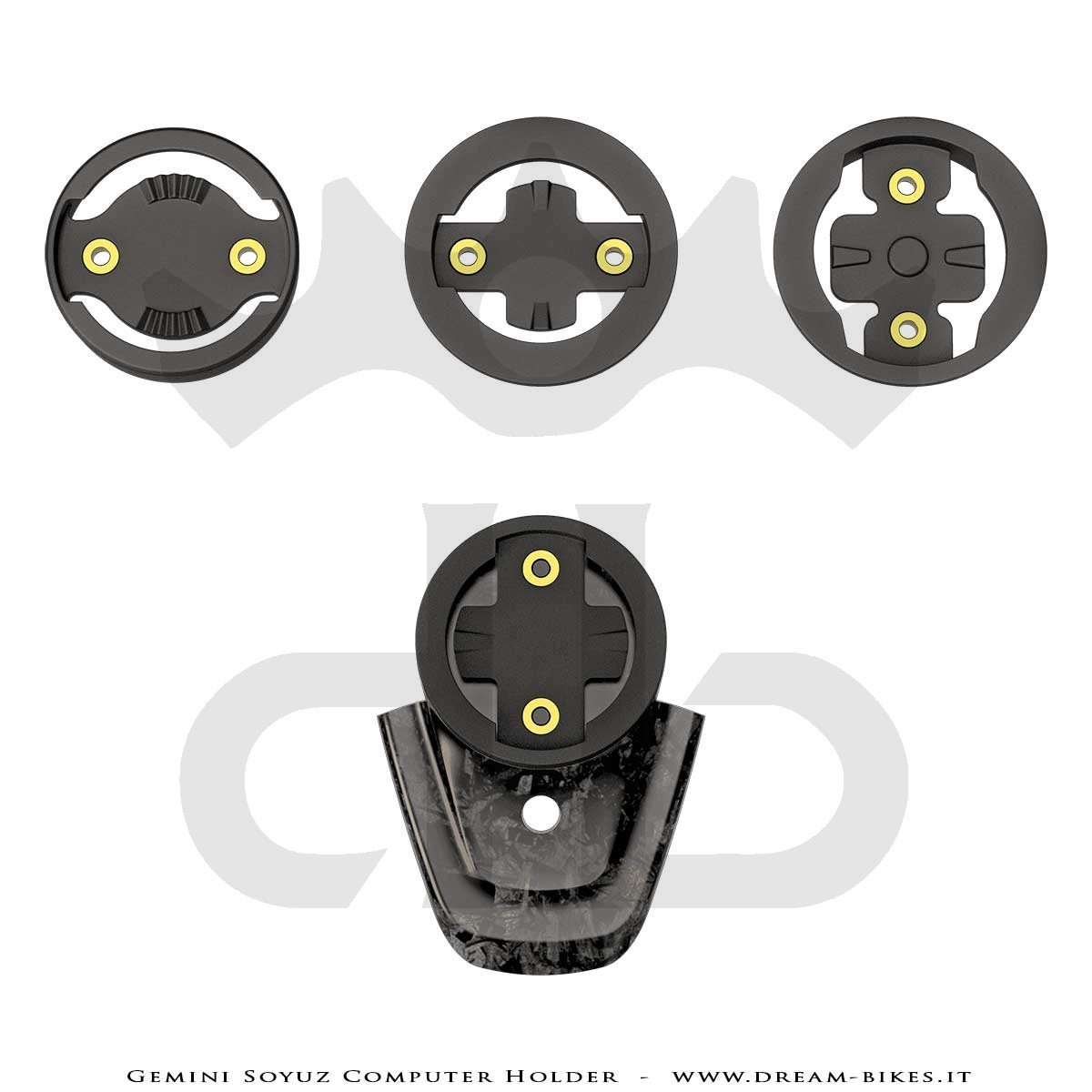 Gemini SOYUZ Supporto Computer Garmin Per Manubrio Integrato PRÖPUS