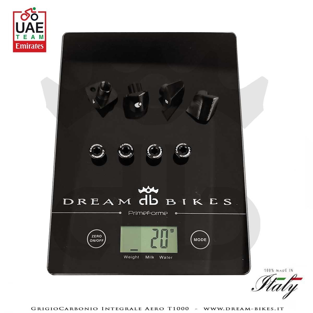 Carbon-Ti X-Fix X-Cover DA9200 Black Chainring Fixing Bolts Kit Specific For Dura-Ace 9200 12s Cranks