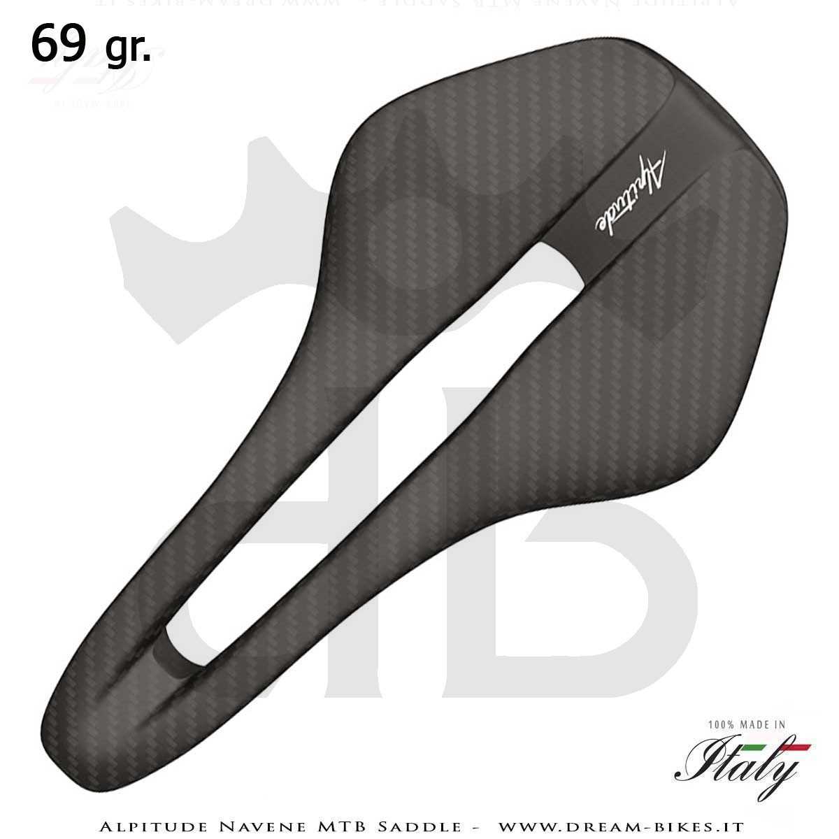 Alpitude Navene Ultralight Full Carbon Saddle From 69 gr.