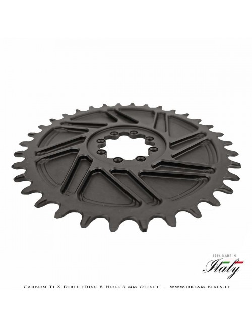 Carbon-Ti X-DirectDisc 8-Hole 3 mm Offset Corona Ultraleggera Direct Mount Per Sram Eagle XX SL, XX, XO, GX da 58 gr.