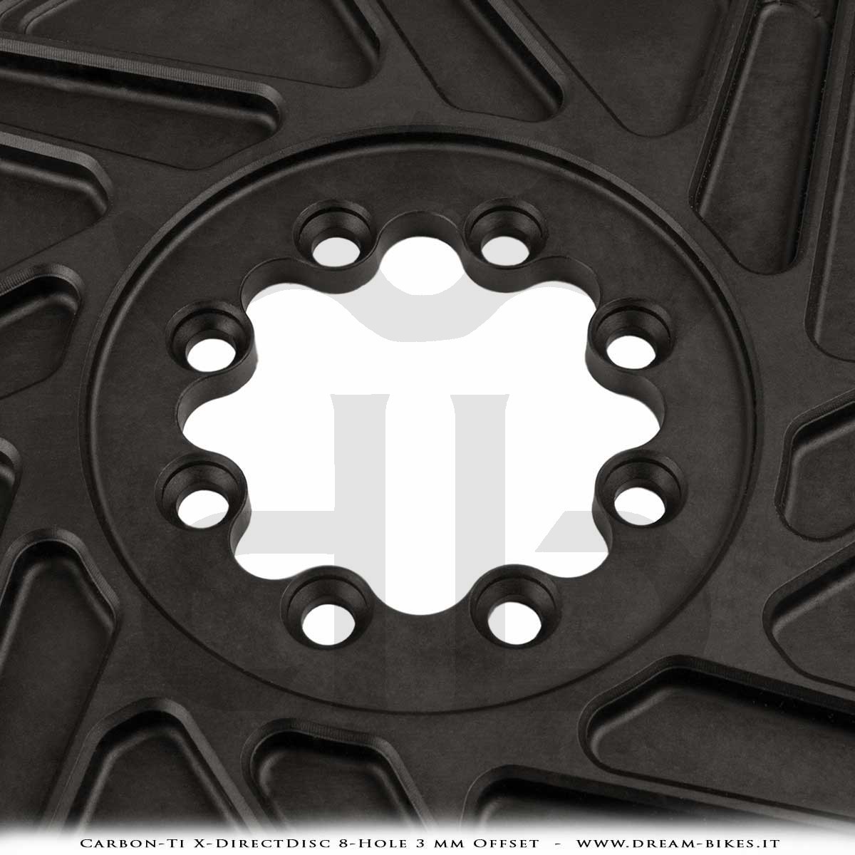 Carbon-Ti X-DirectDisc 8-Hole 3 mm Offset Ultralight Direct Mount Chainring For Sram Eagle XX SL, XX, XO, GX From 58 gr.