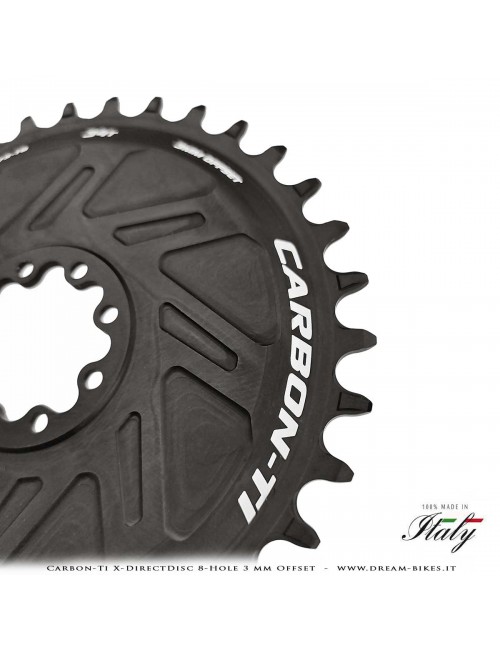 Carbon-Ti X-DirectDisc 8-Hole 3 mm Offset Corona Ultraleggera Direct Mount Per Sram Eagle XX SL, XX, XO, GX da 58 gr.