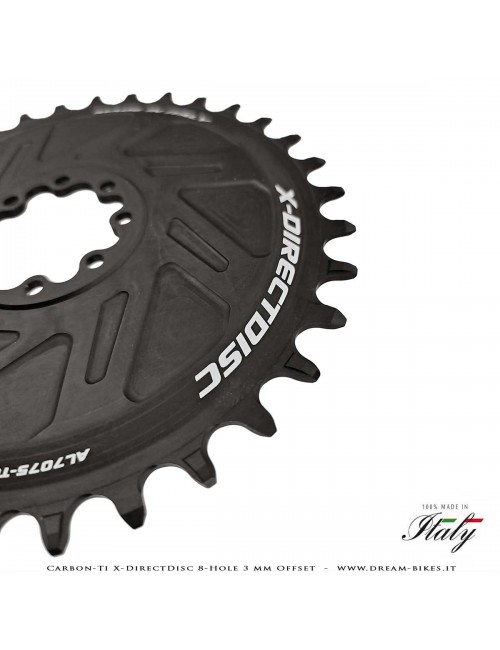 Carbon-Ti X-DirectDisc 8-Hole 3 mm Offset Corona Ultraleggera Direct Mount Per Sram Eagle XX SL, XX, XO, GX da 58 gr.