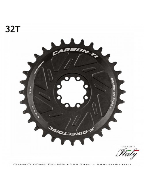 Carbon-Ti X-DirectDisc 8-Hole 3 mm Offset Corona Ultraleggera Direct Mount Per Sram Eagle XX SL, XX, XO, GX da 58 gr.