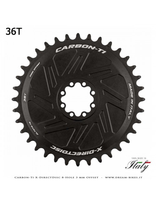 Carbon-Ti X-DirectDisc 8-Hole 3 mm Offset Corona Ultraleggera Direct Mount Per Sram Eagle XX SL, XX, XO, GX da 58 gr.