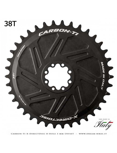 Carbon-Ti X-DirectDisc 8-Hole 3 mm Offset Corona Ultraleggera Direct Mount Per Sram Eagle XX SL, XX, XO, GX da 58 gr.