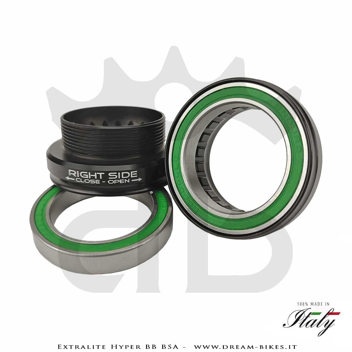 Extralite Hyper BB BSA MTB/Road Racing Bottom Bracket From 65 gr.