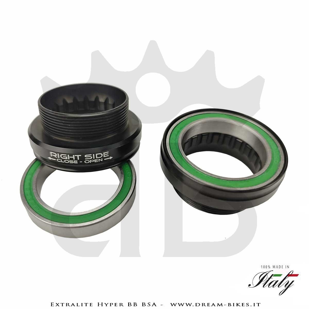 Extralite Hyper BB BSA MTB/Road Racing Bottom Bracket From 65 gr.
